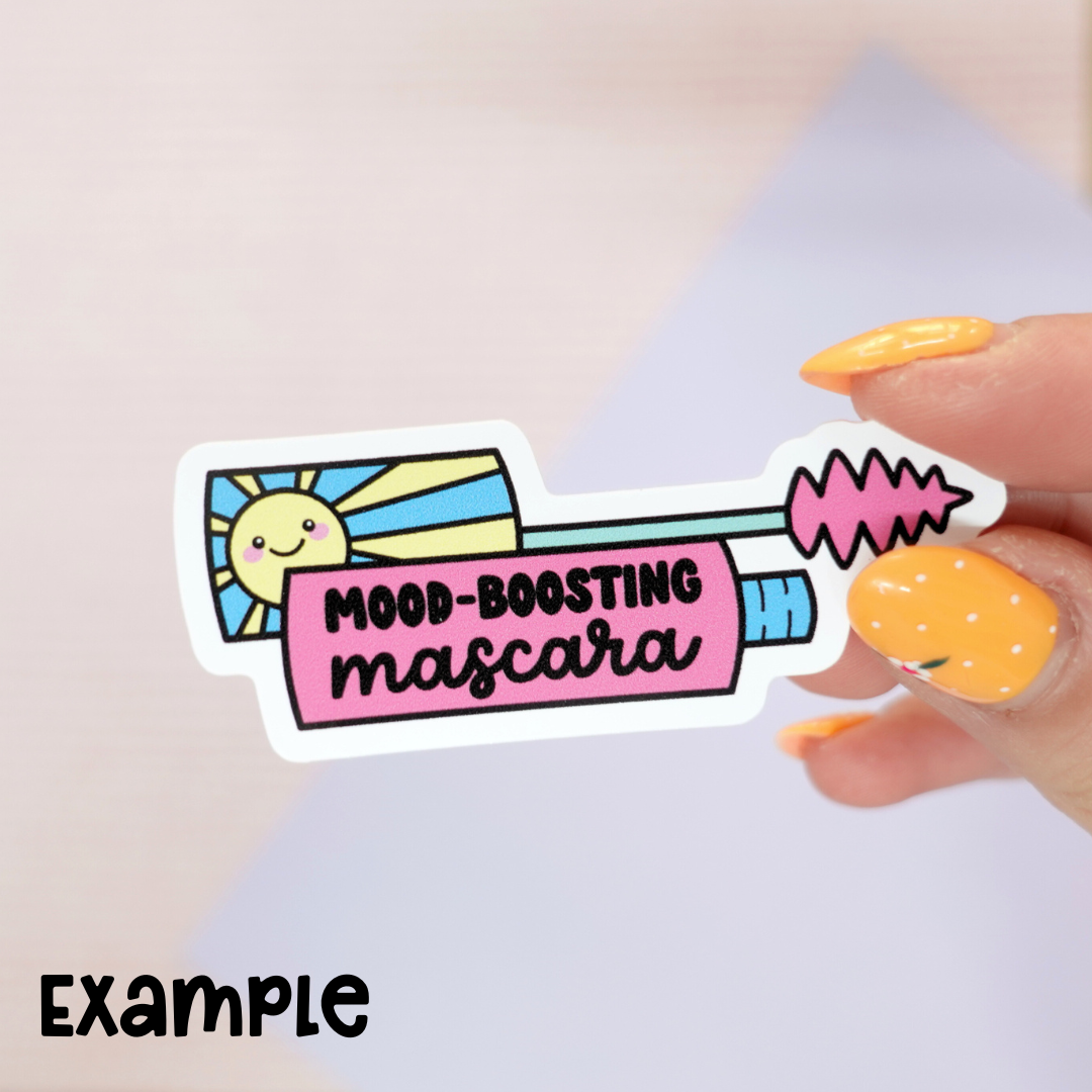 END OF LINE Mood-Boosting Mascara Sticker
