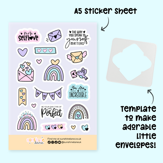 Notes to Your Incredible Self: A Self-Love Journaling Kit