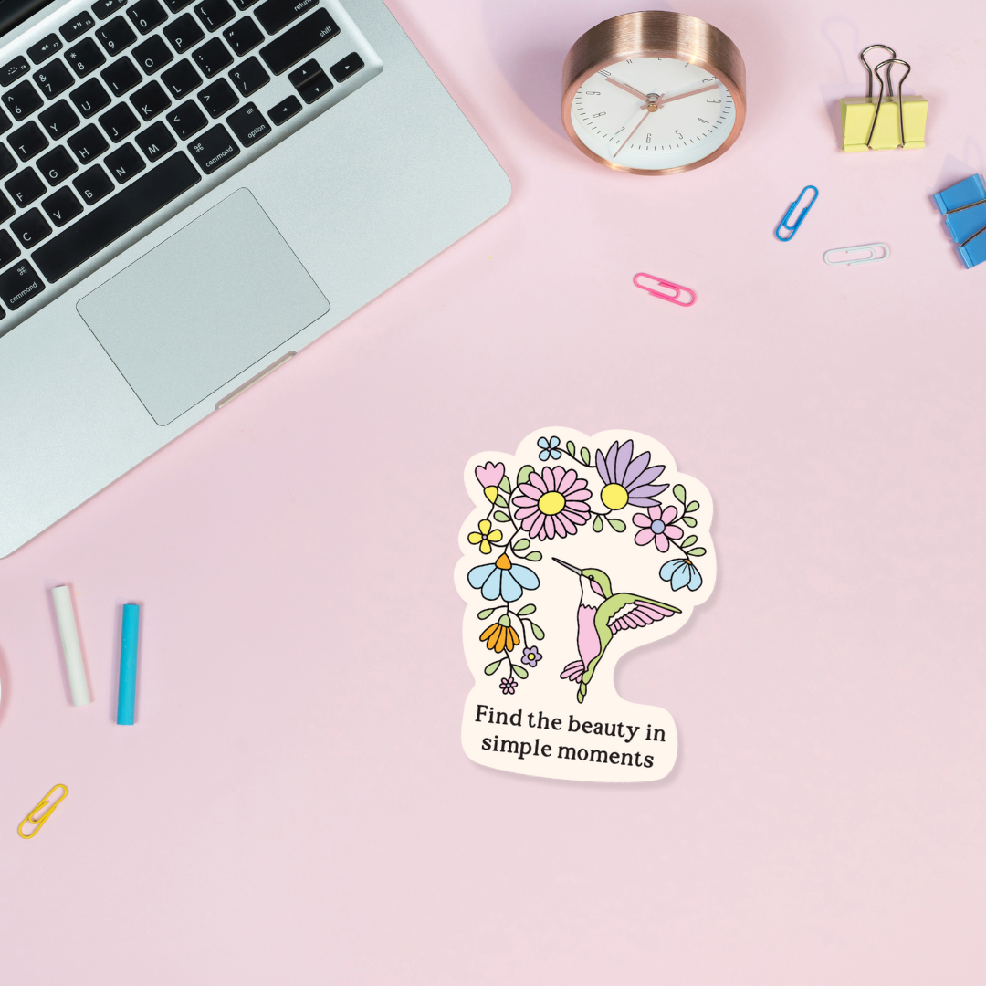 Simple Moments Sticker