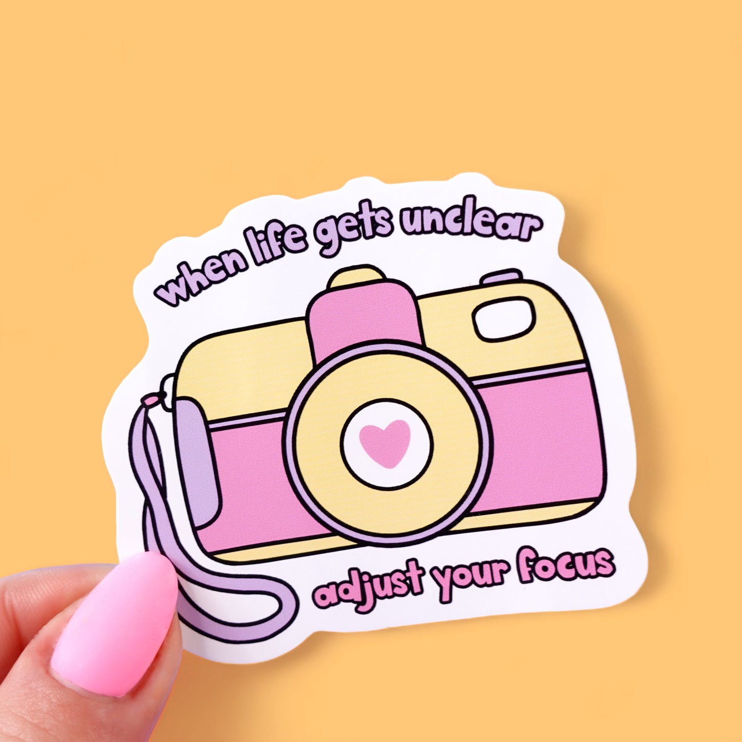 Adjust Your Focus Sticker