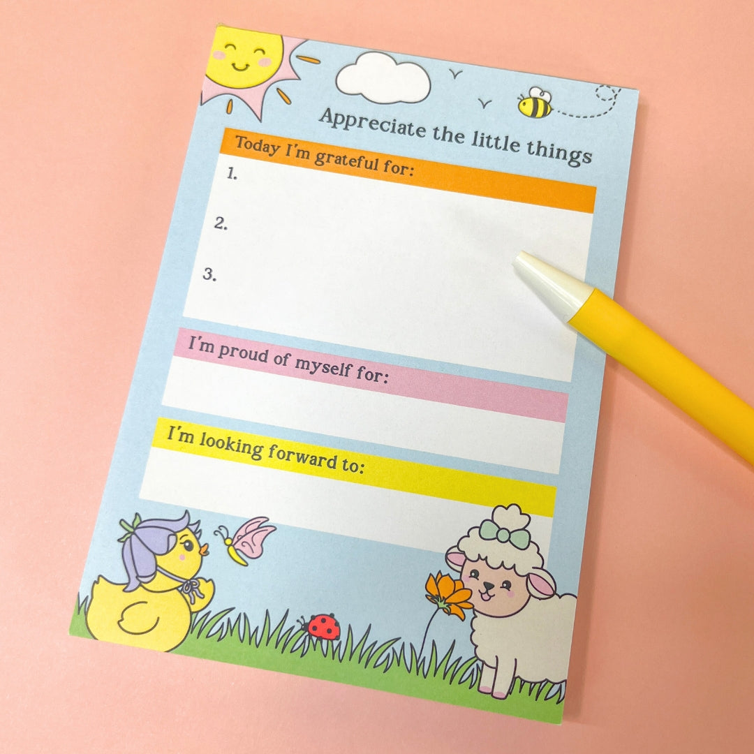 SECONDS A6 Gratitude Pad - Appreciate the Little Things
