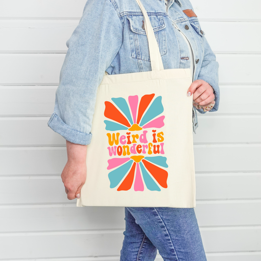 Weird is Wonderful Tote Bag