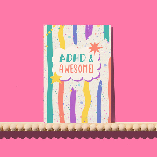 ADHD & Awesome Card