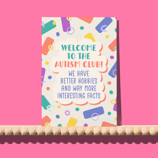 Welcome to the Autism Club Card