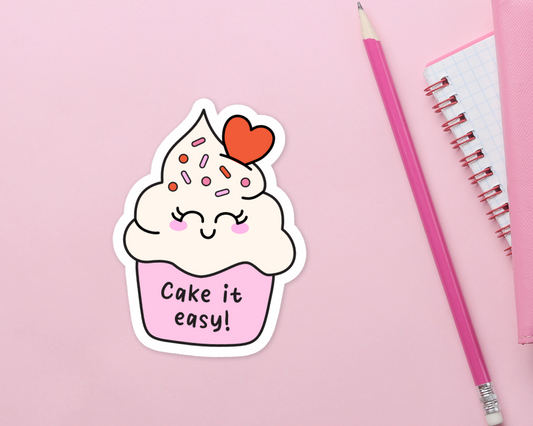 Cake It Easy Sticker
