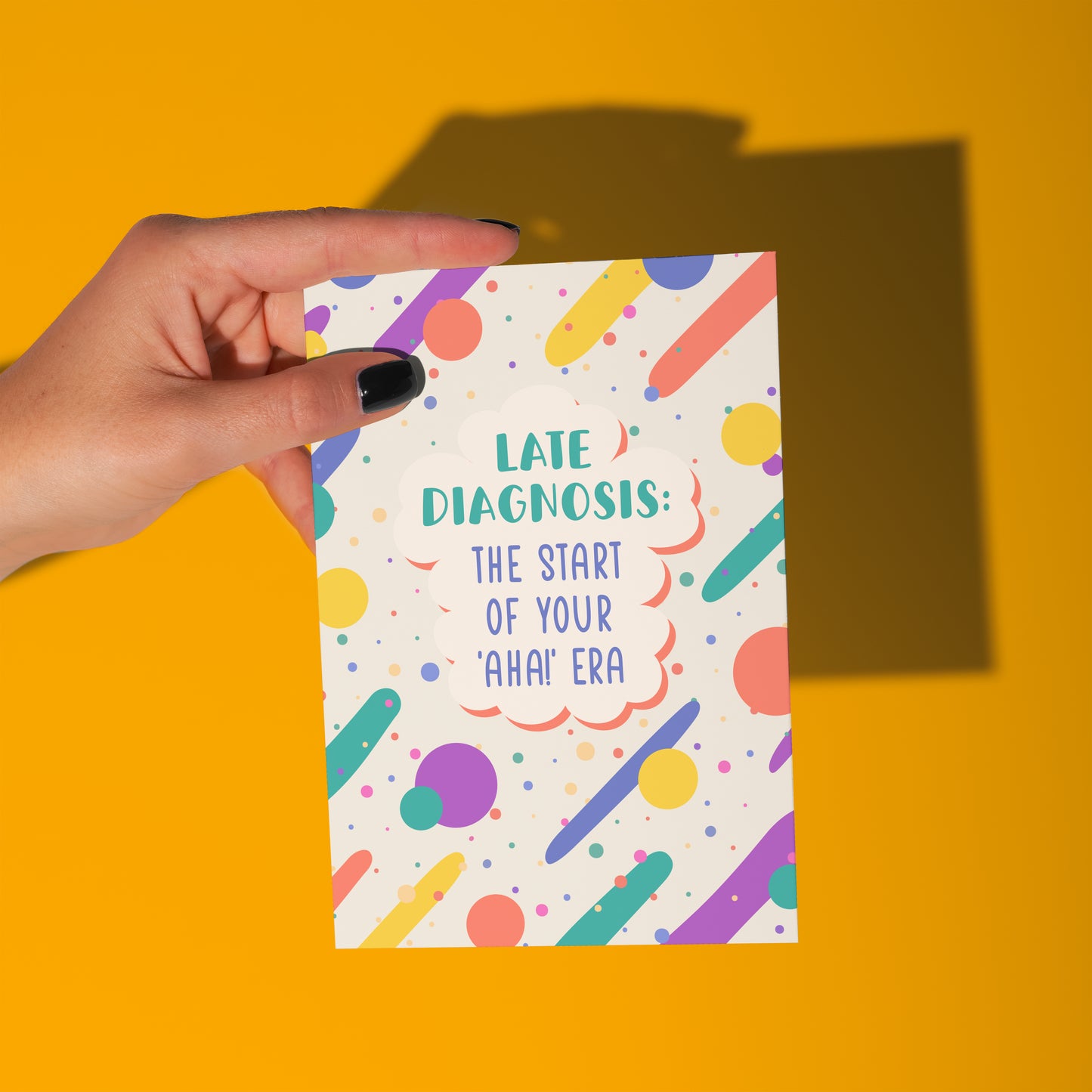 Late Diagnosis Card - Welcome to your "Aha!" Era