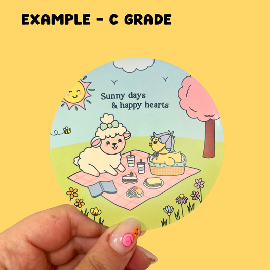 SECONDS Sunny Days & Happy Hearts Coaster