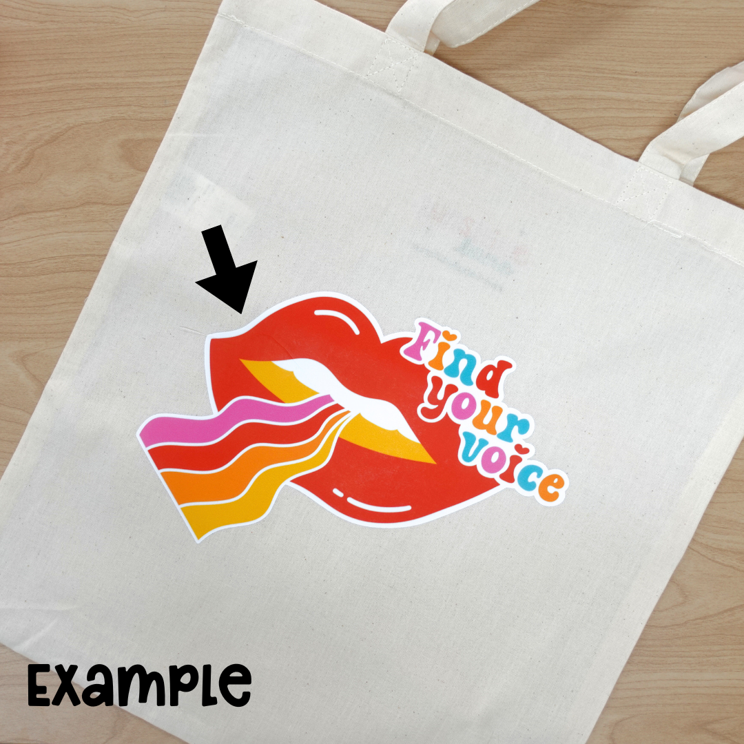 SECONDS Find Your Voice Tote Bag