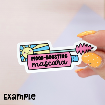 END OF LINE Mood-Boosting Mascara Sticker