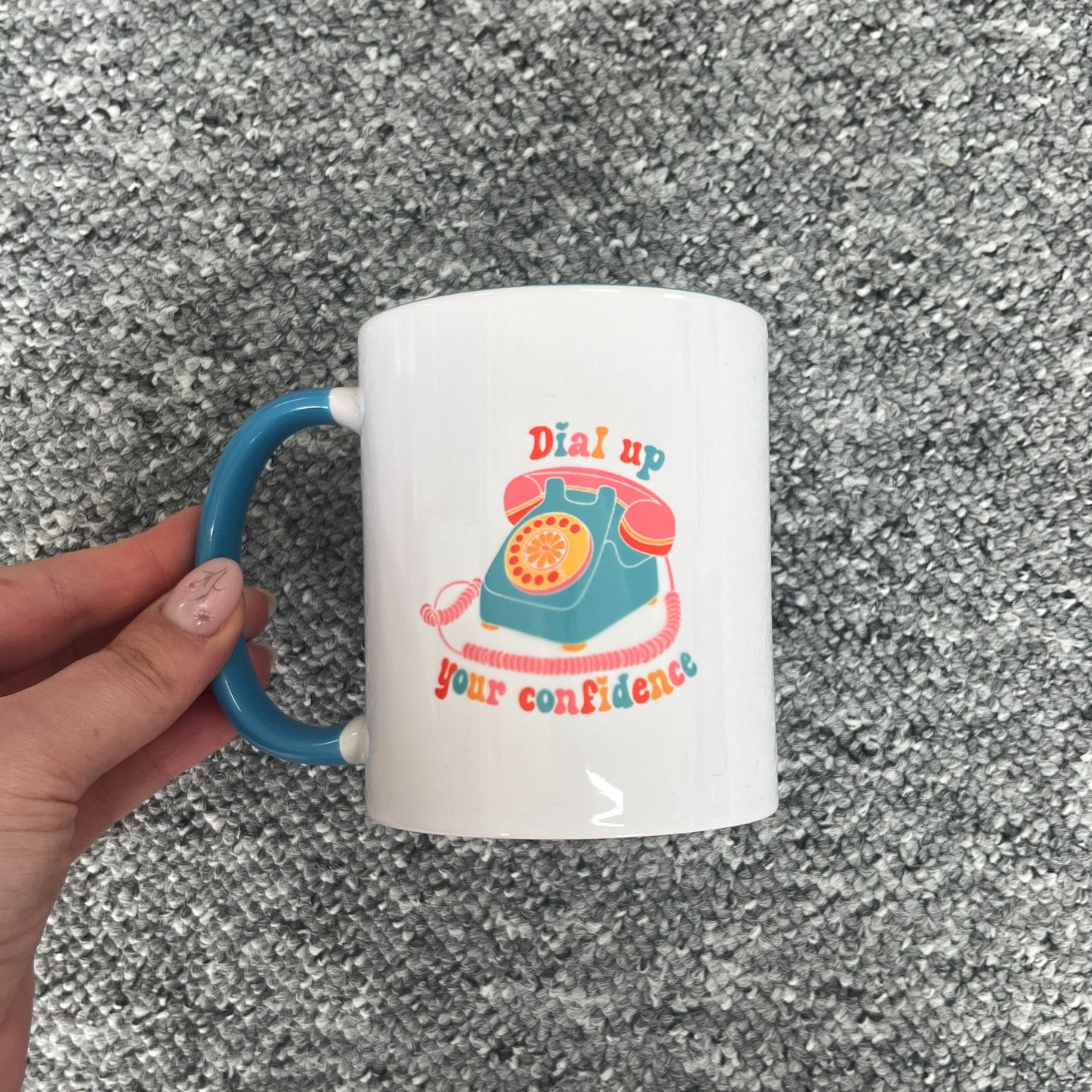SECONDS Dial Up Your Confidence Ceramic Mug