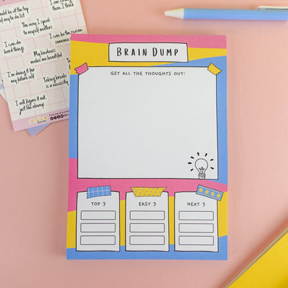 Brain Dump Notepad - A5