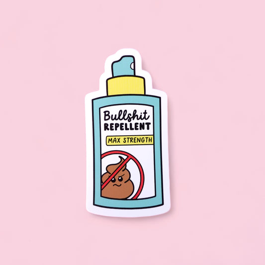 Bullshit Repellent Sticker