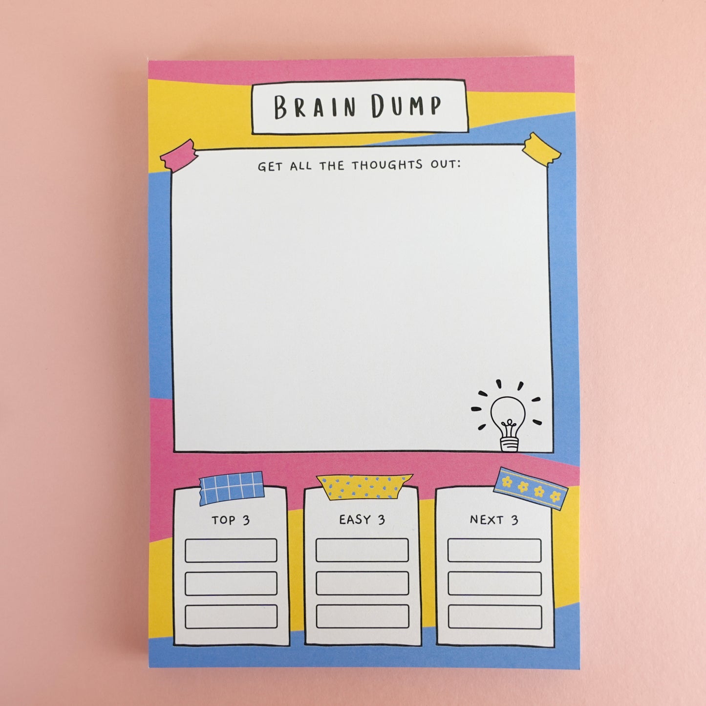 Brain Dump Notepad - A5