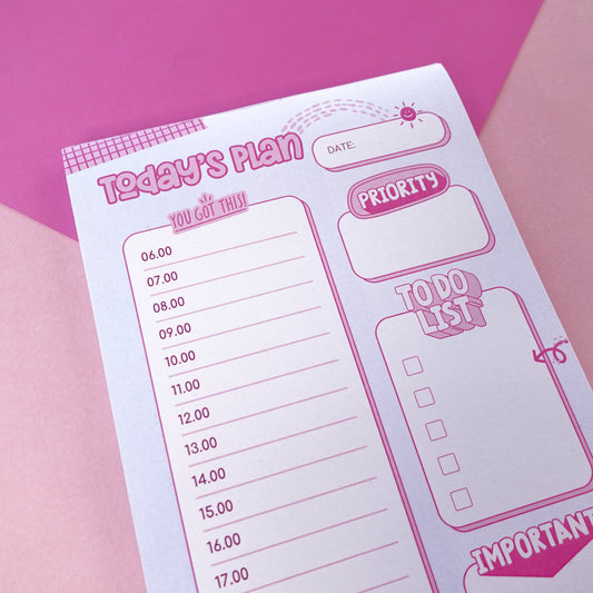 Daily planner pad - A5