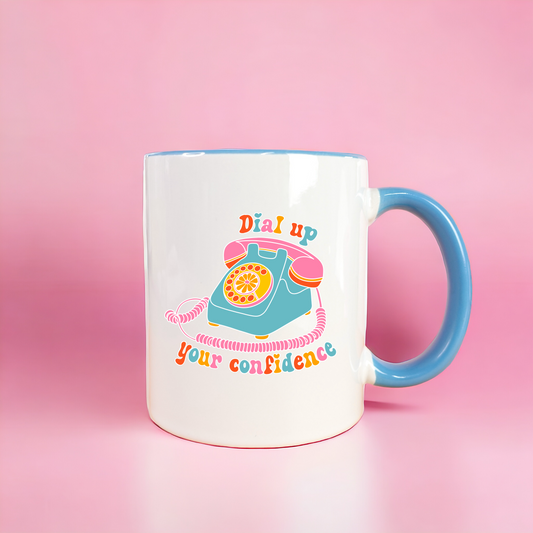 SECONDS Dial Up Your Confidence Ceramic Mug