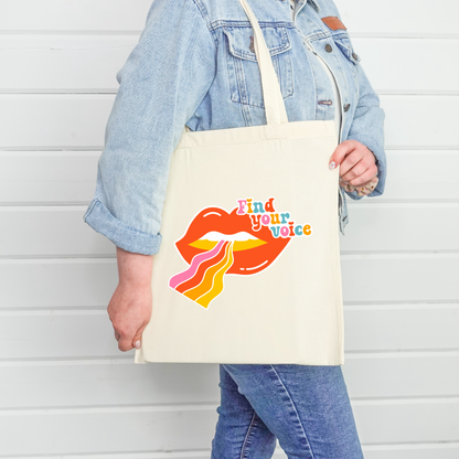 Find Your Voice Tote Bag