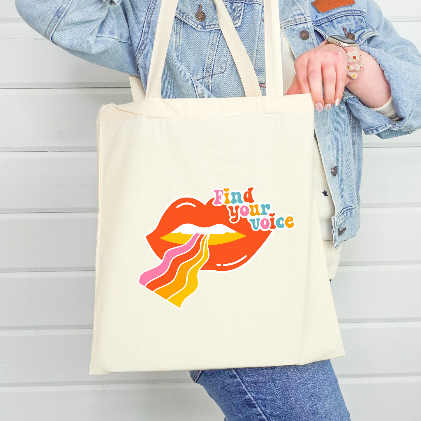 Find Your Voice Tote Bag