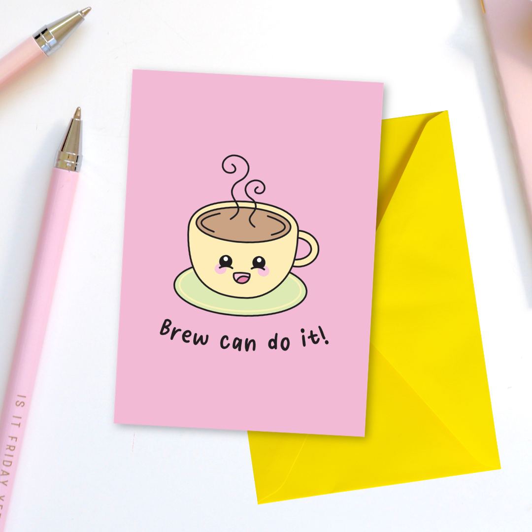 Brew Can Do It Greeting Card