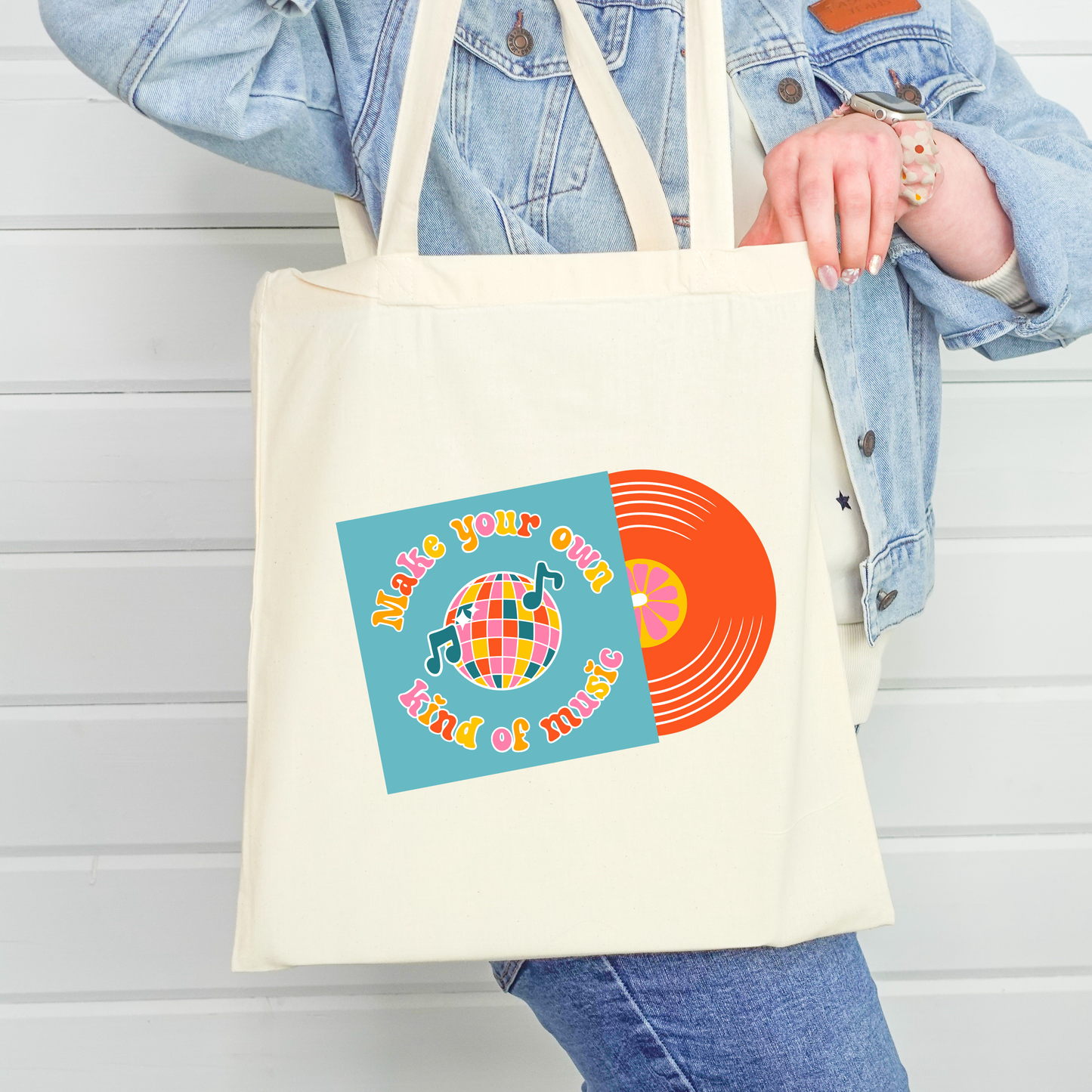 Make Your Own Kind of Music Tote Bag