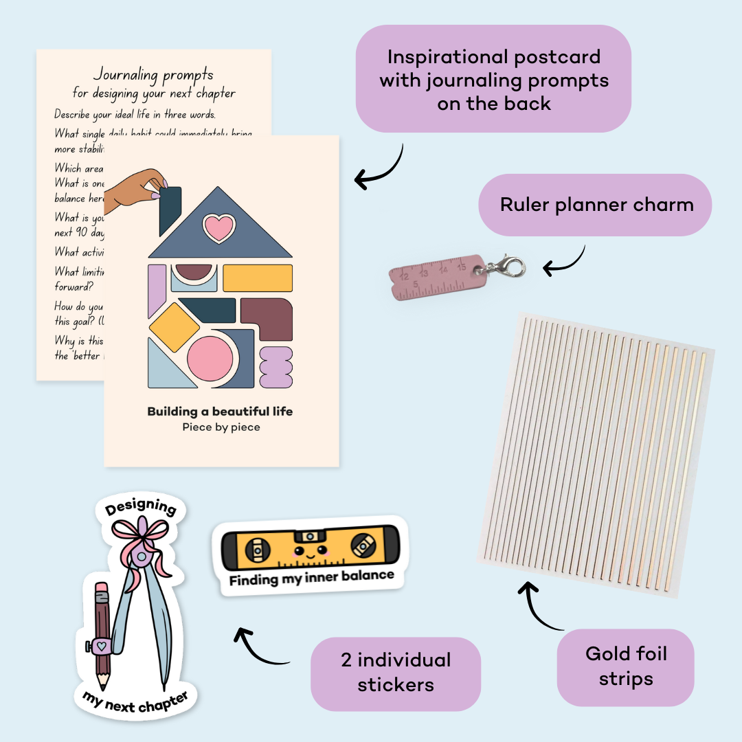 Designing Your Next Chapter: A Journaling Kit for Intentional Forward Action