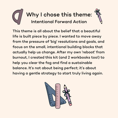 Designing Your Next Chapter: A Journaling Kit for Intentional Forward Action