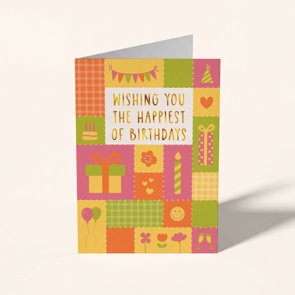 Happiest of Birthdays Card