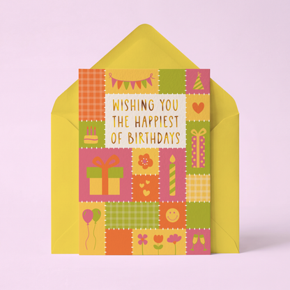Happiest of Birthdays Card