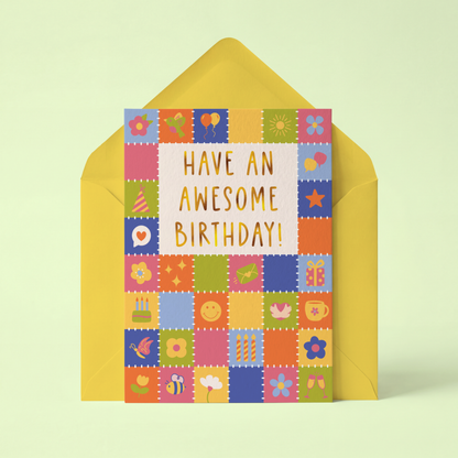 Have An Awesome Birthday Card