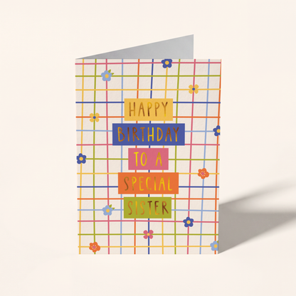 Special Sister Birthday Card