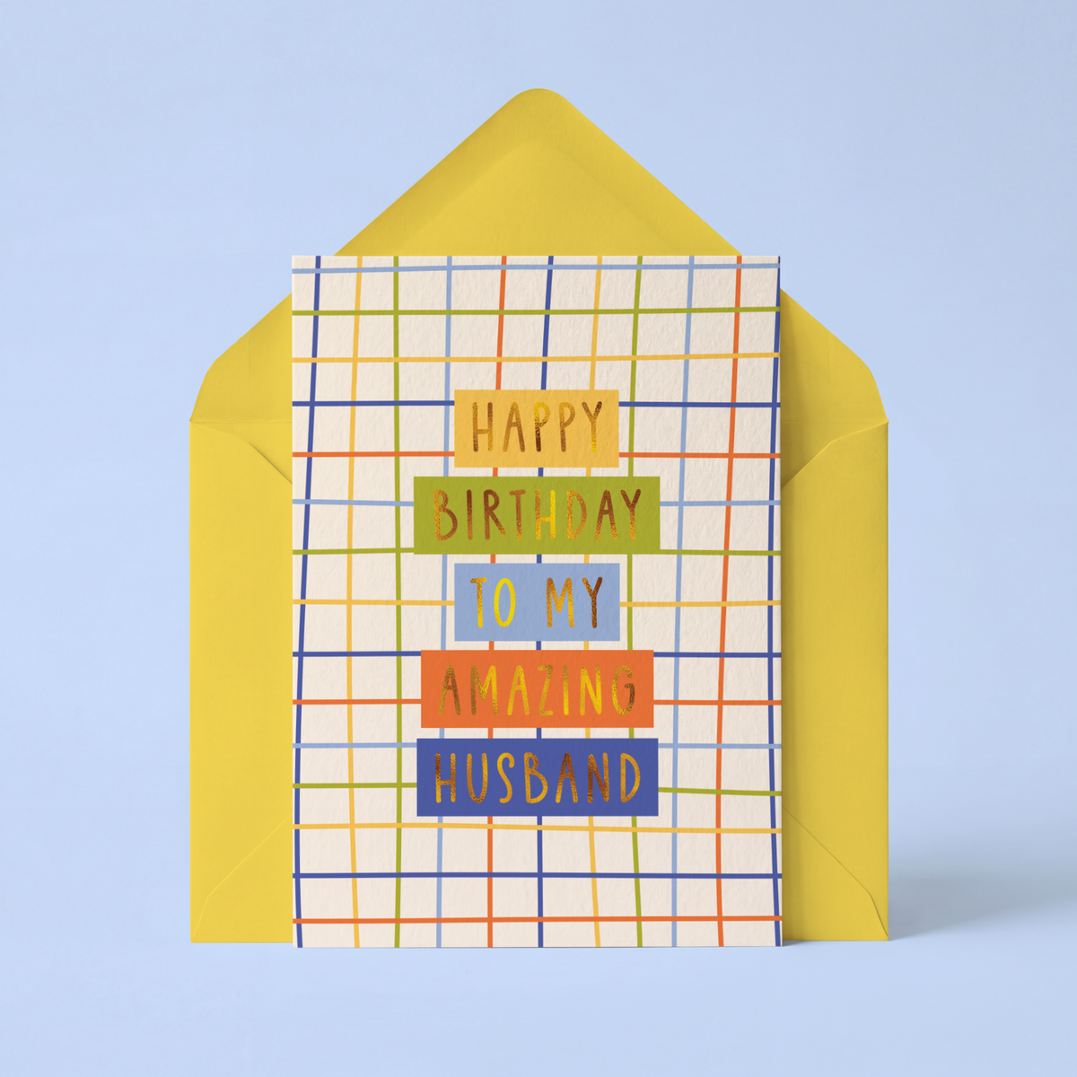 Amazing Husband Birthday Card