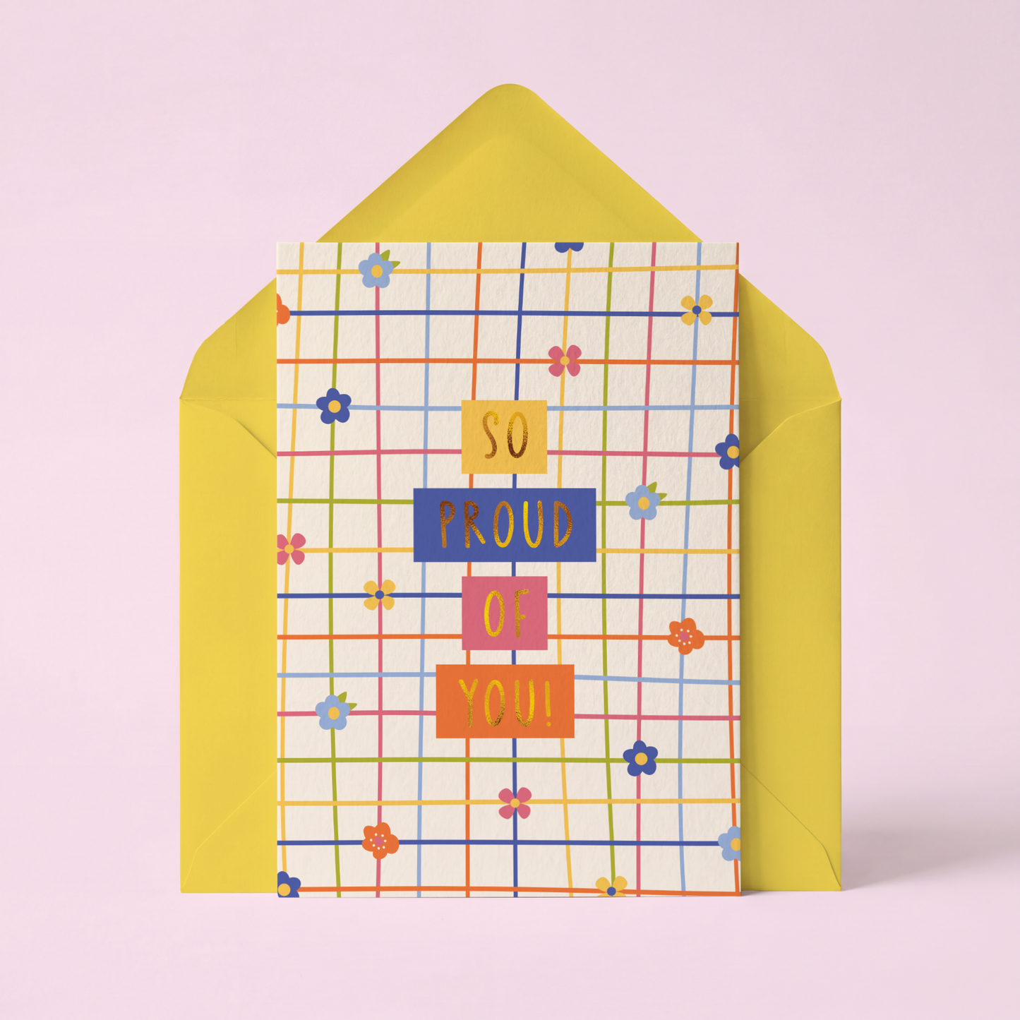 So Proud of You - Congratulations Card