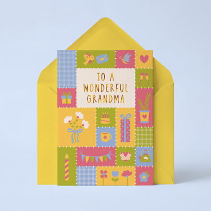 Wonderful Grandma Card