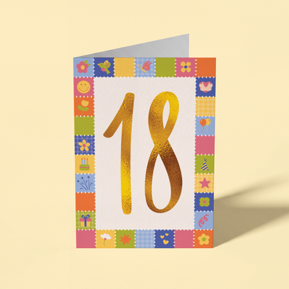18th Birthday Card