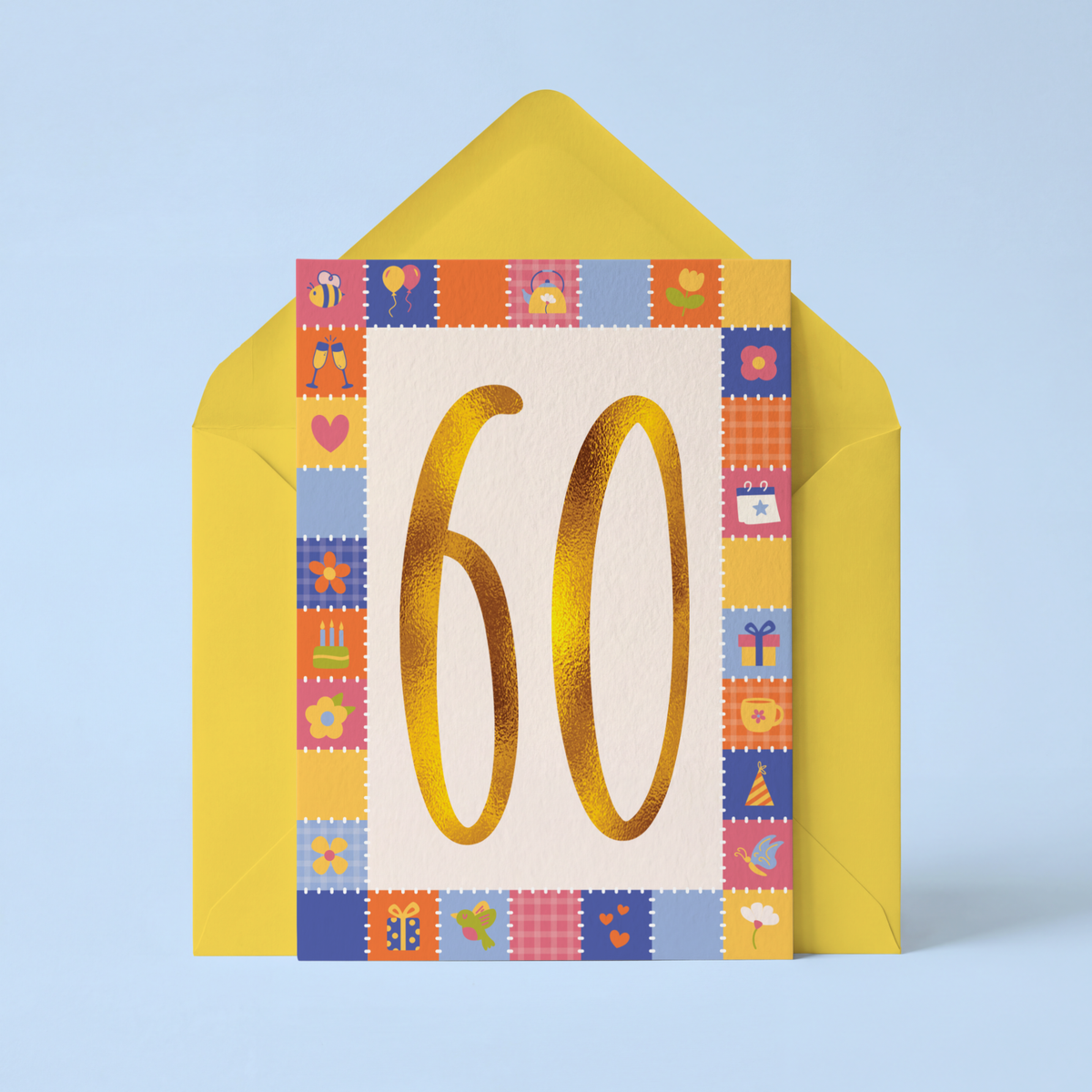 60th Birthday Card