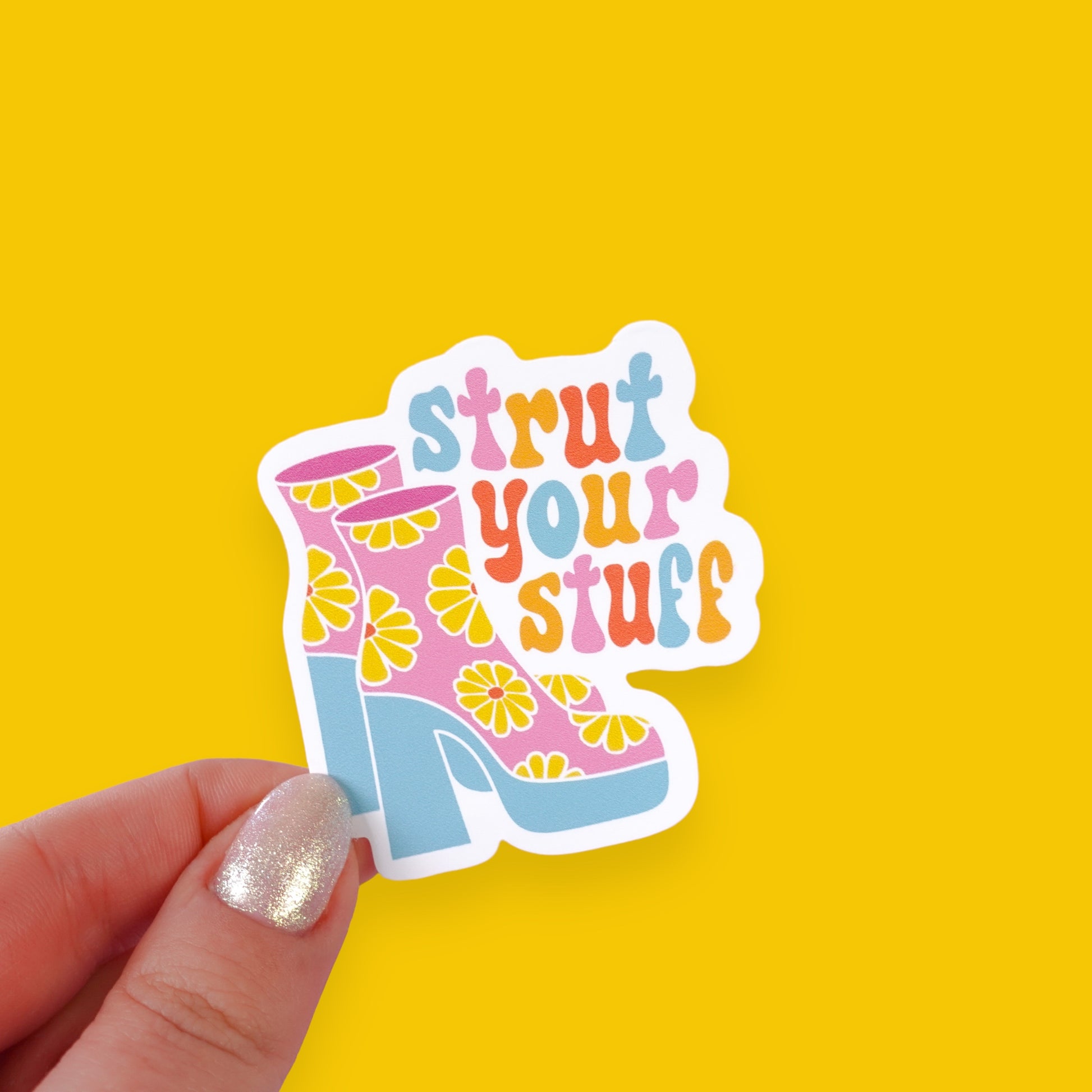 Strut Your Stuff Sticker – Sunshine Lane