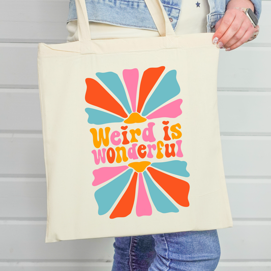 Weird is Wonderful Tote Bag