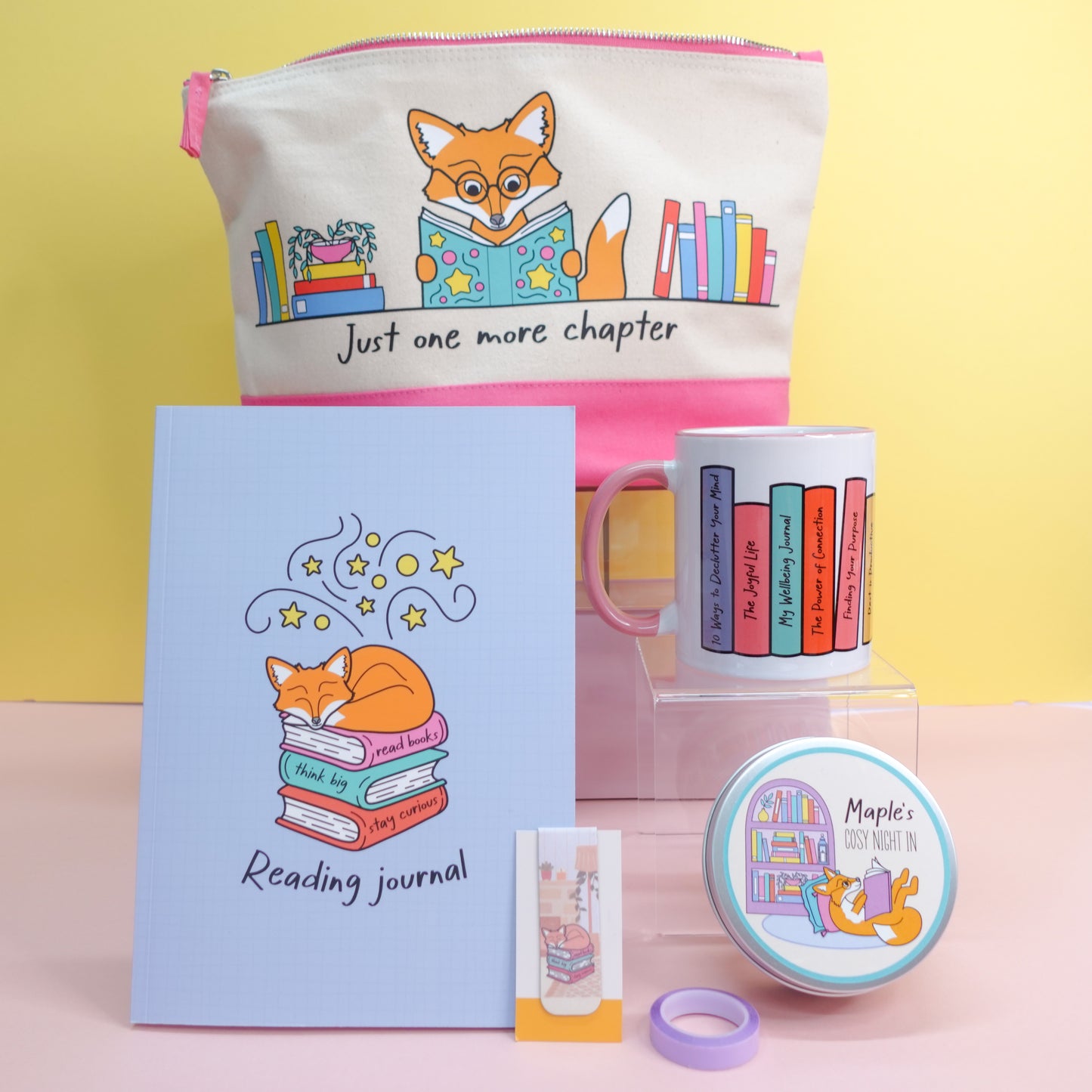 Book Lover's Bundle ft. Maple the Fox