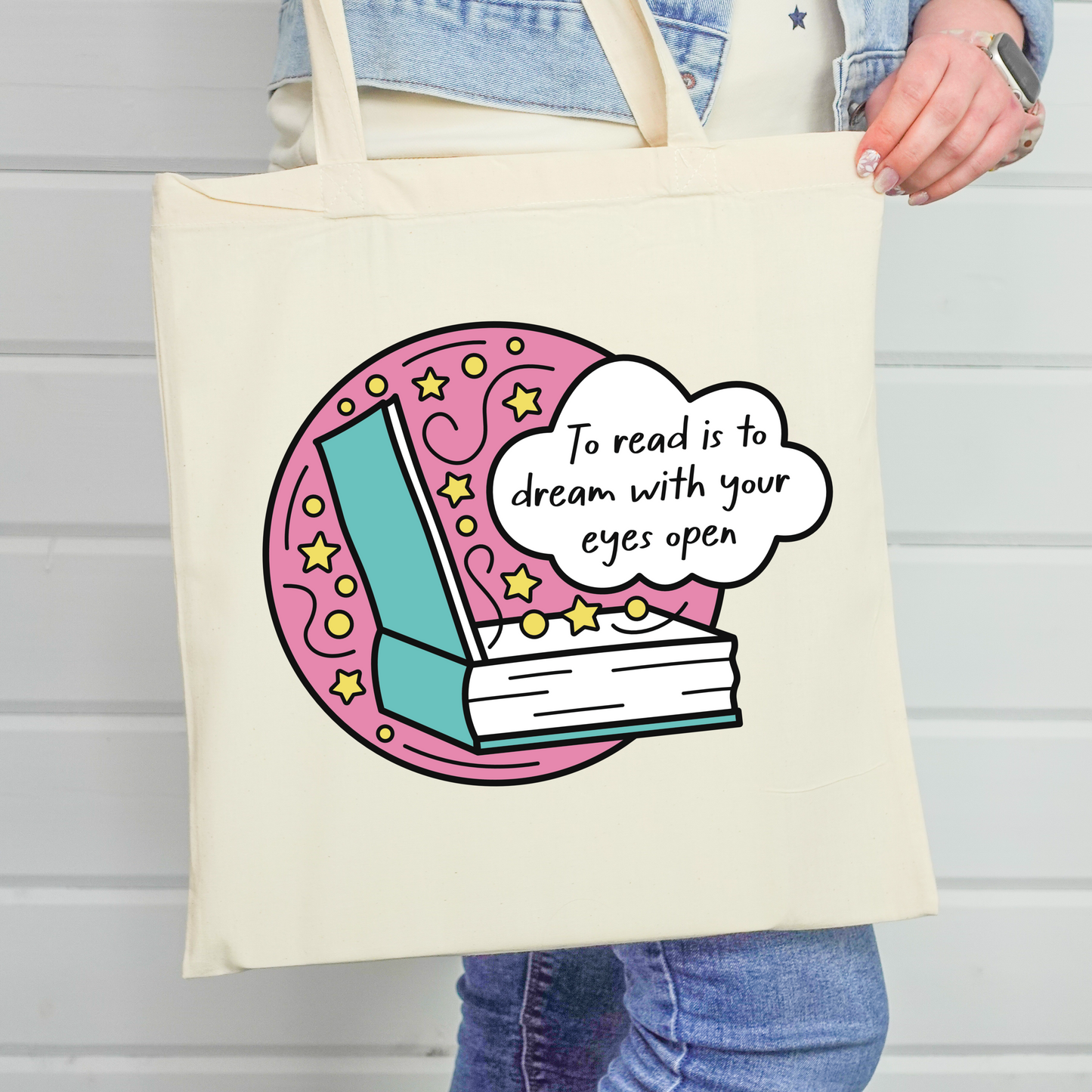 Bookish Dreams Tote Bag