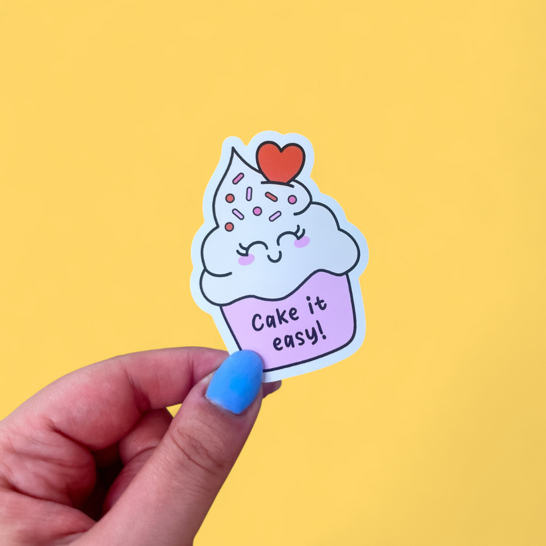 Cake It Easy Sticker