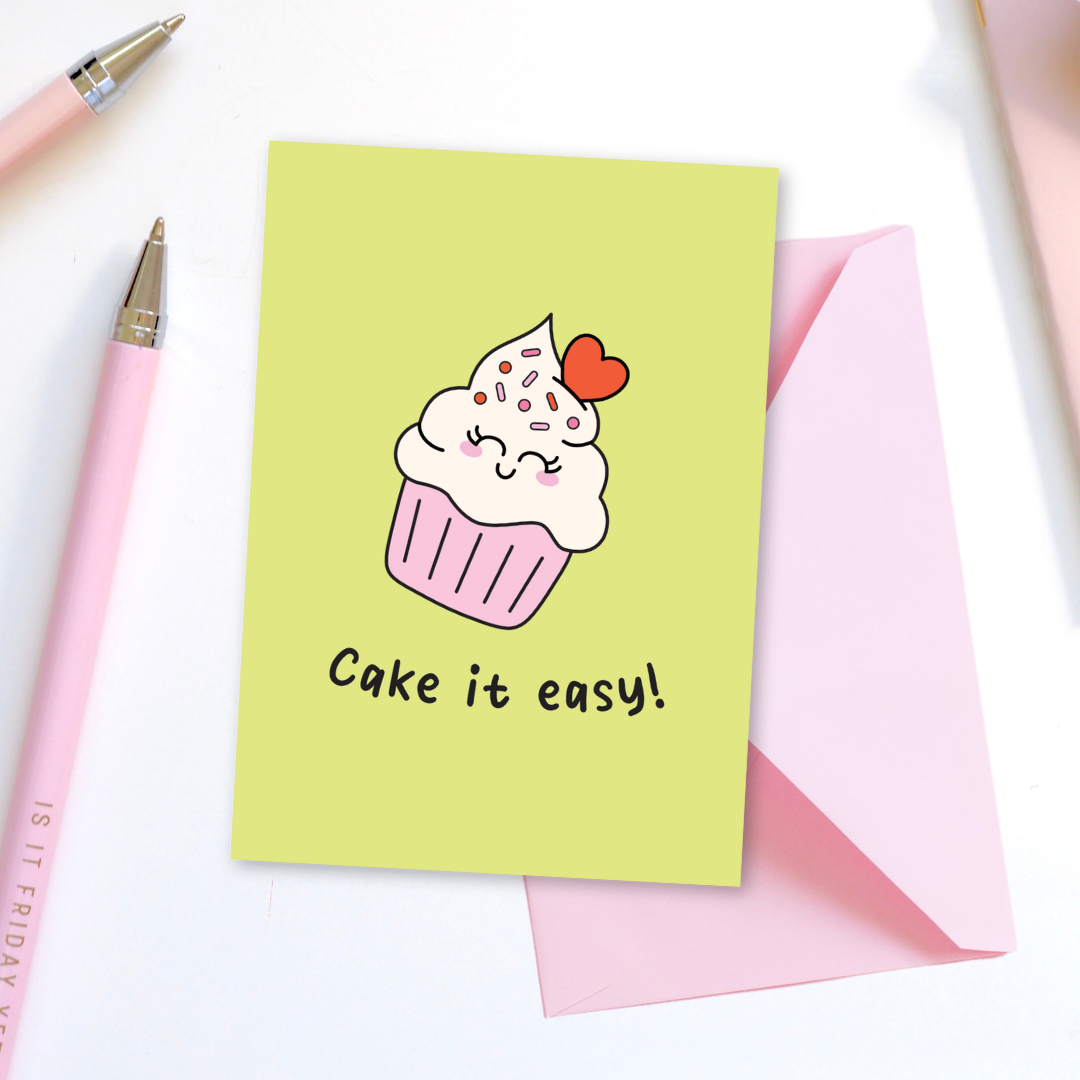 Cake It Easy Greeting Card