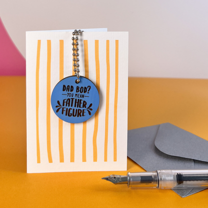 Funny Dad Bod Card - Father Figure Token Gift