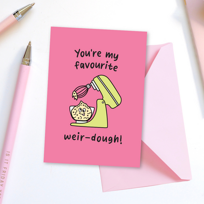 Punny Food Greetings Card Mystery Bundle - 5 cards for £3.50!