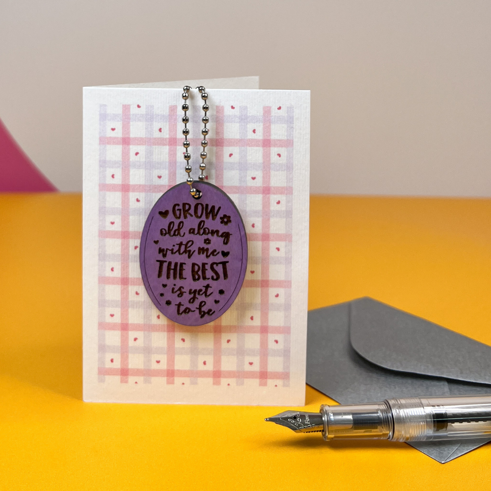 Grow Old Along With Me Card - Romantic Gift