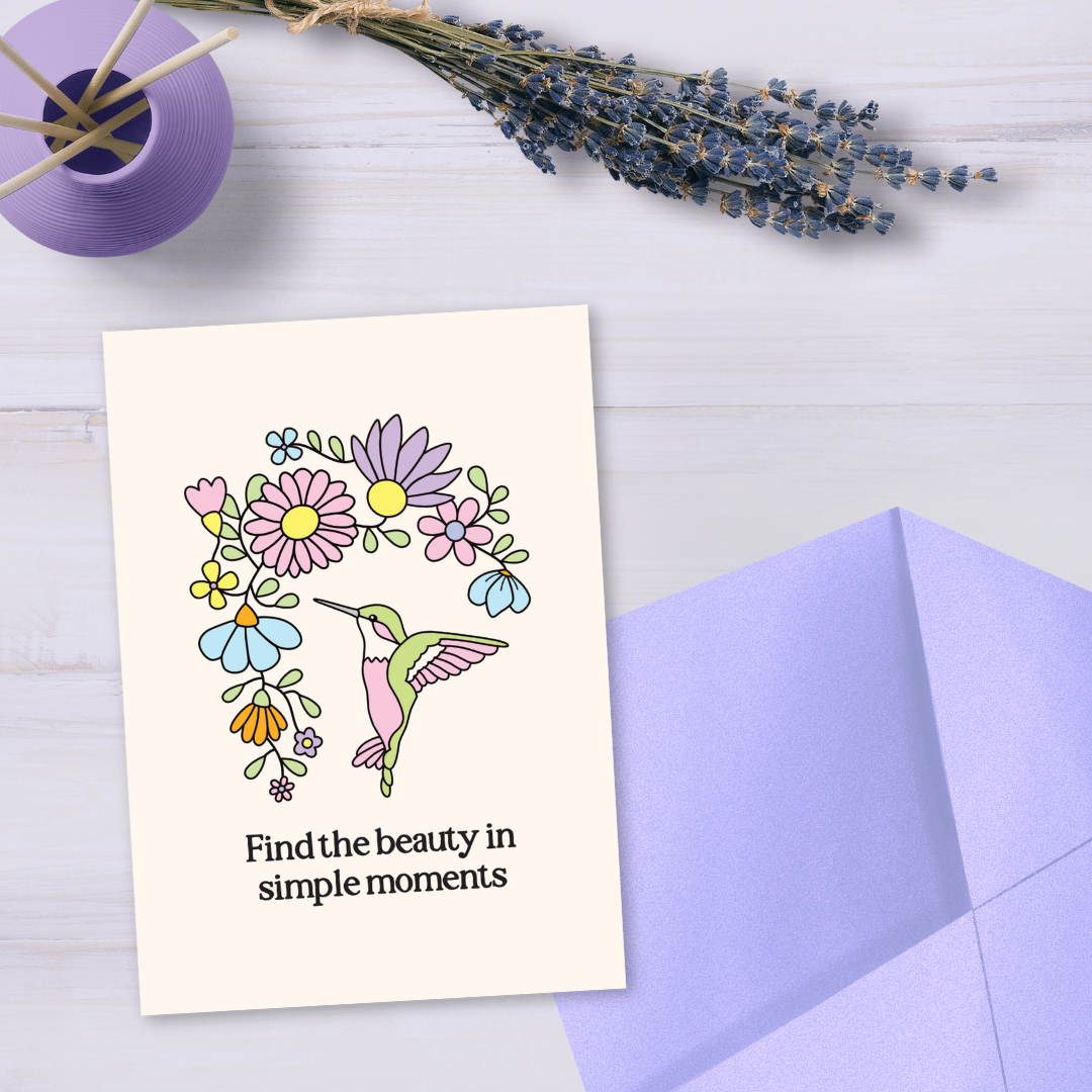 Simple Moments Greeting Card