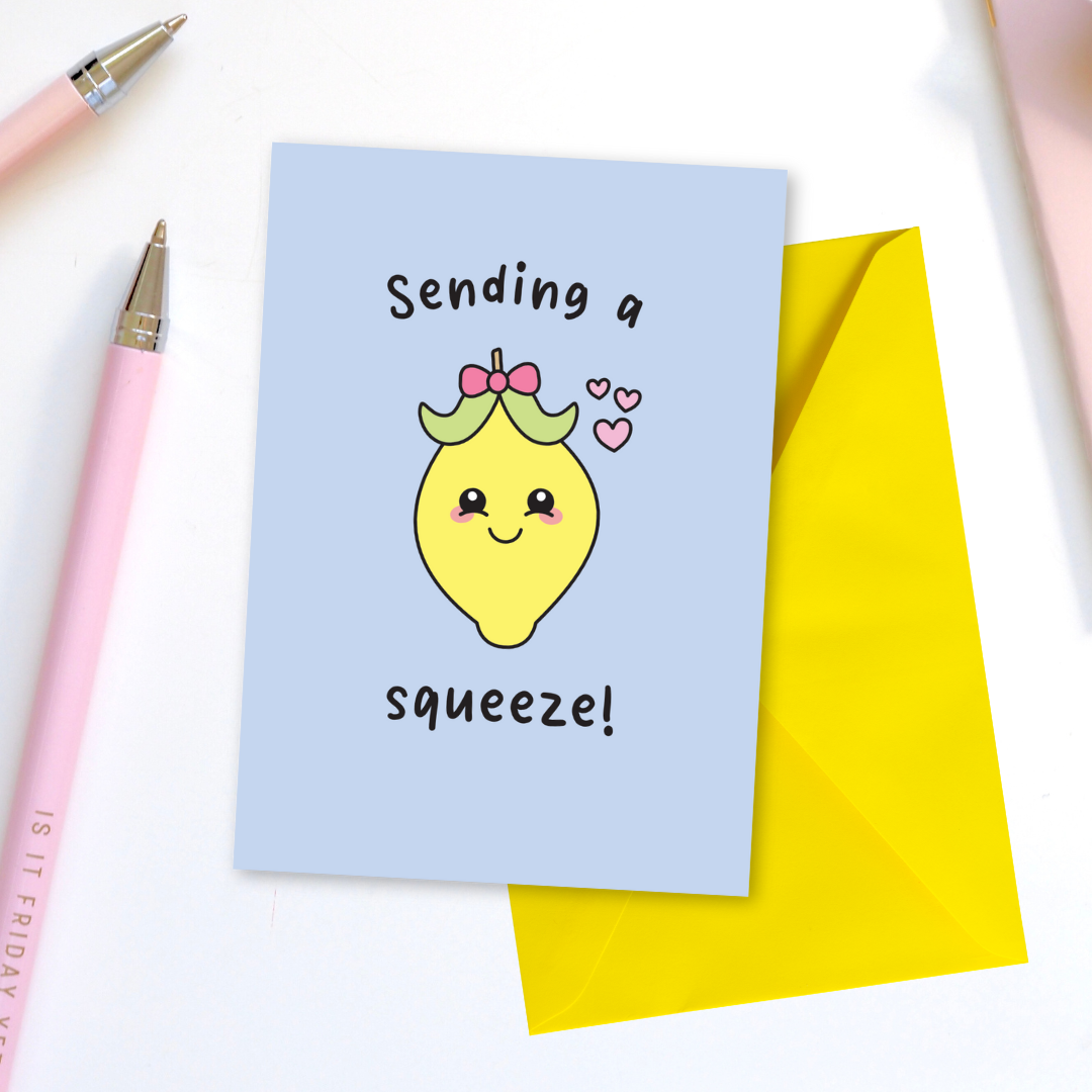 Sending A Squeeze Greeting Card