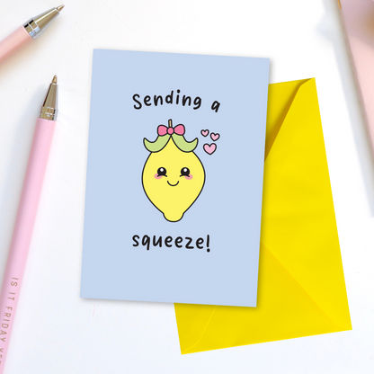 Punny Food Greetings Card Mystery Bundle - 5 cards for £3.50!