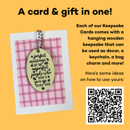 Perfect Marriage Anniversary Card - Keepsake