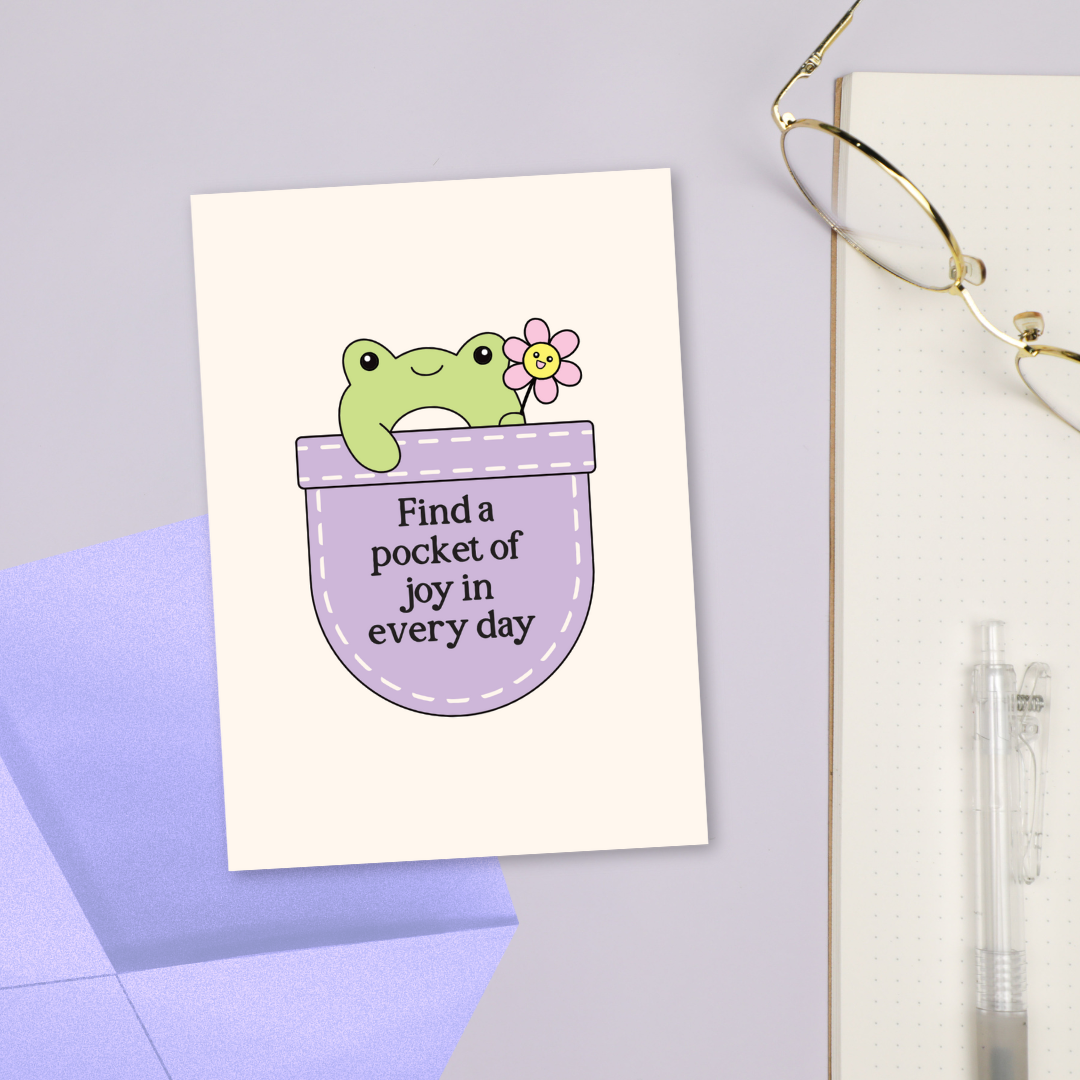 Pocket of Joy Greeting Card