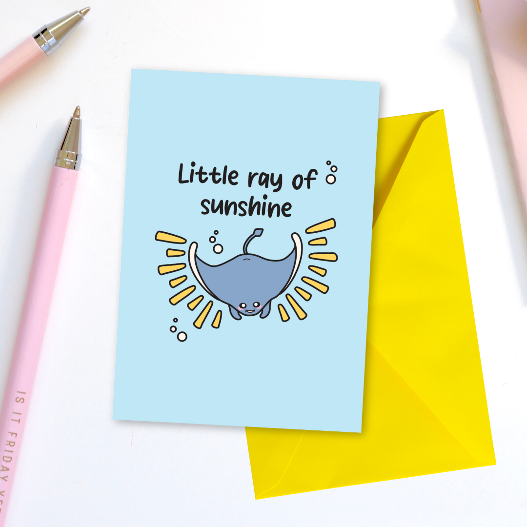 Ray Of Sunshine Greeting Card