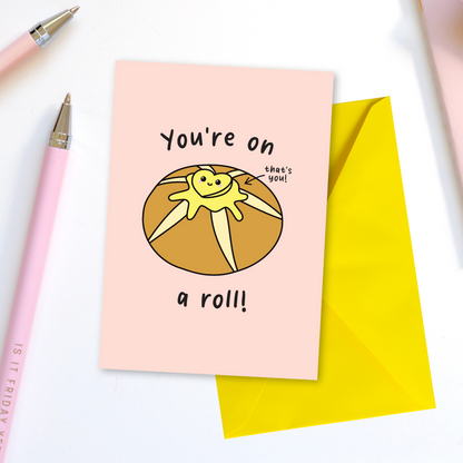 Punny Food Greetings Card Mystery Bundle - 5 cards for £3.50!